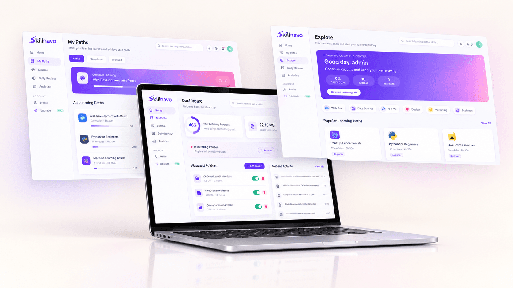 Skillnavo AI Platform Interface
